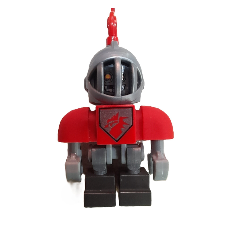 Lego Macy Bot with Silver Helmet