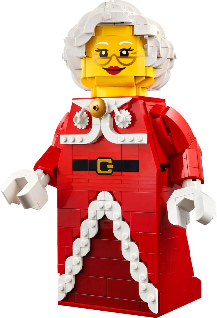 Lego Up-Scaled Mrs. Claus Minifigure