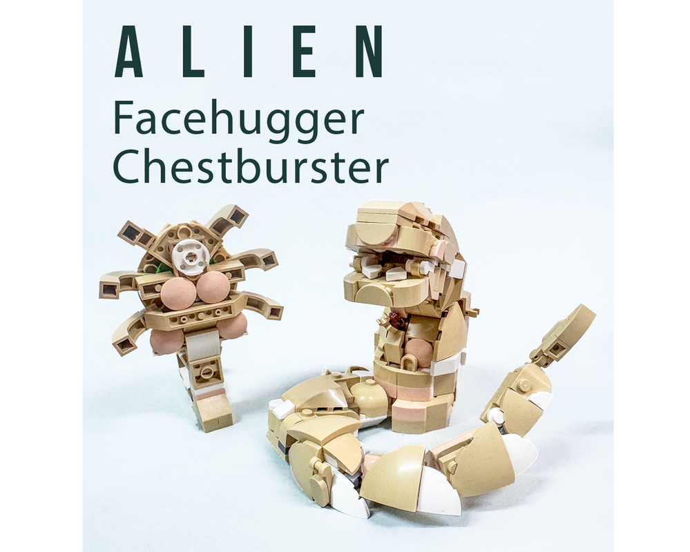 Lego Alien Chestburster and Facehugger (set 31162)