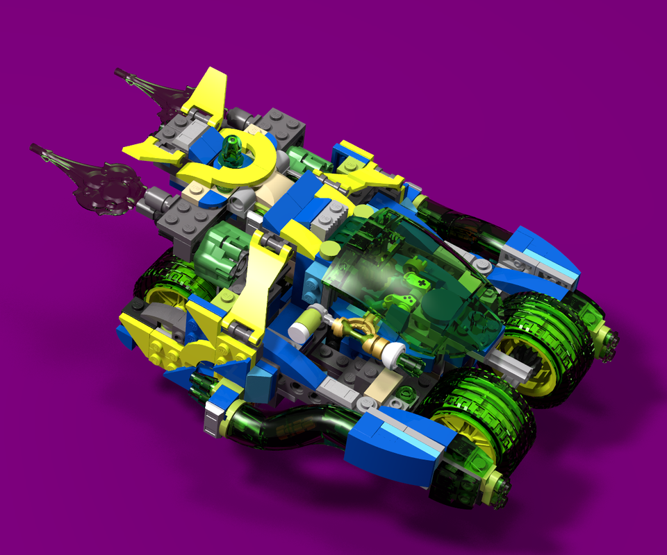 Lego Mateo and Z-blobs Tumbler