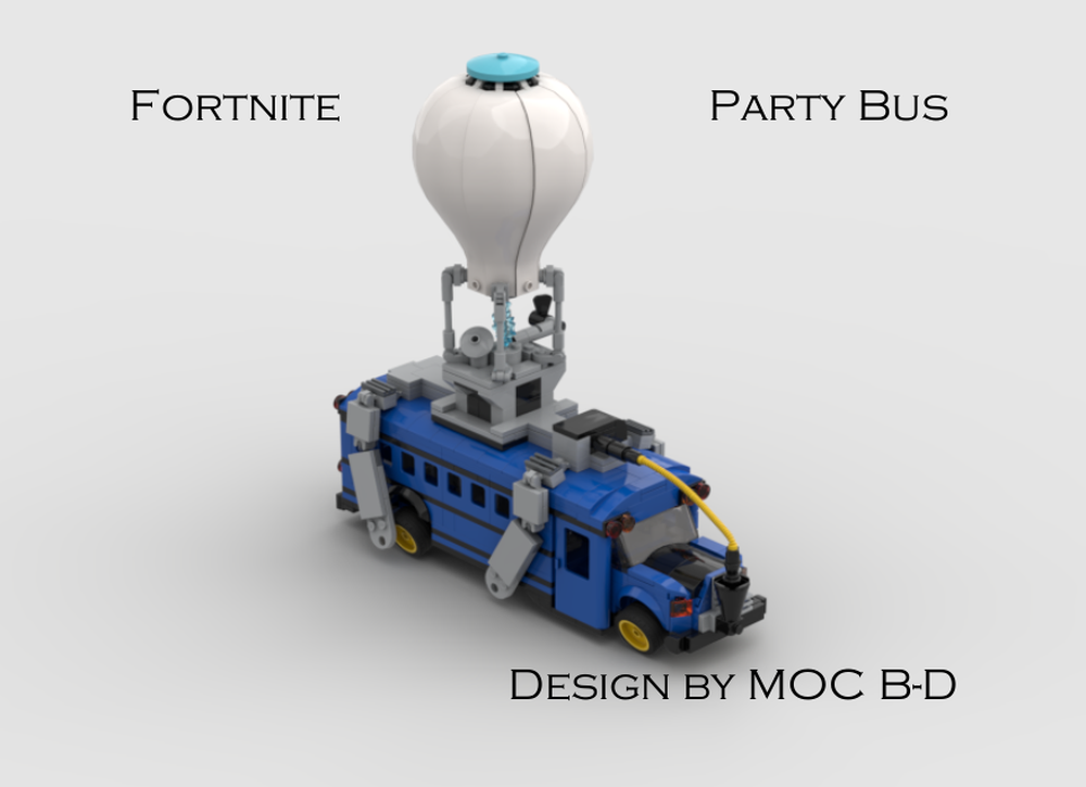 Lego Fortnite Party Bus