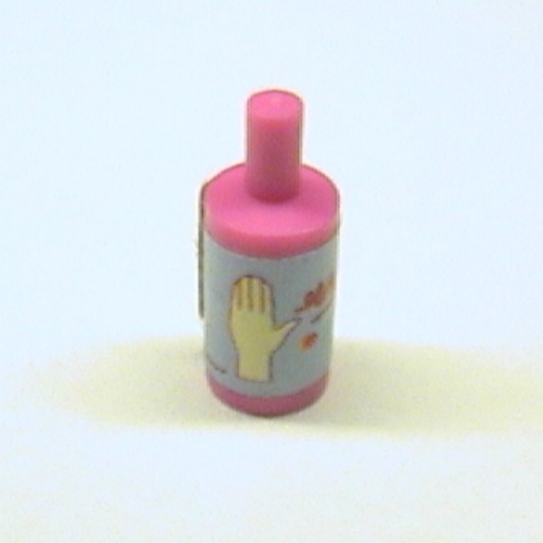 Lego Belville / Scala, Equipment, Bottle Simple / Medium Dark Pink