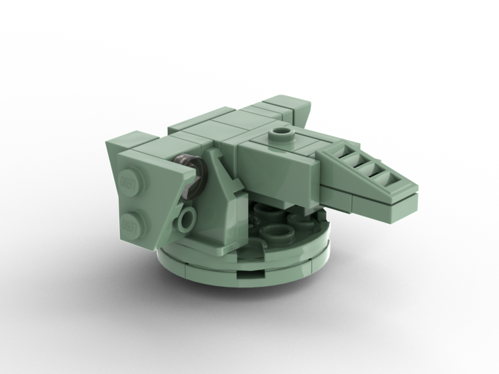 Lego MOC - Rheinmetall Natter 12,7mm | 1:34 Minifigure Scale