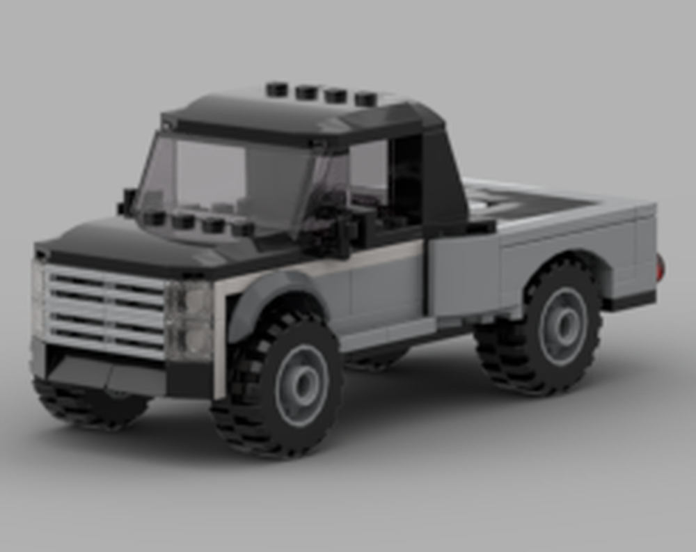 Lego Offroad Flatbed Truck