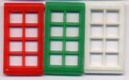 Lego Single 1 x 4 x 2 Window without Glass (ABB)
