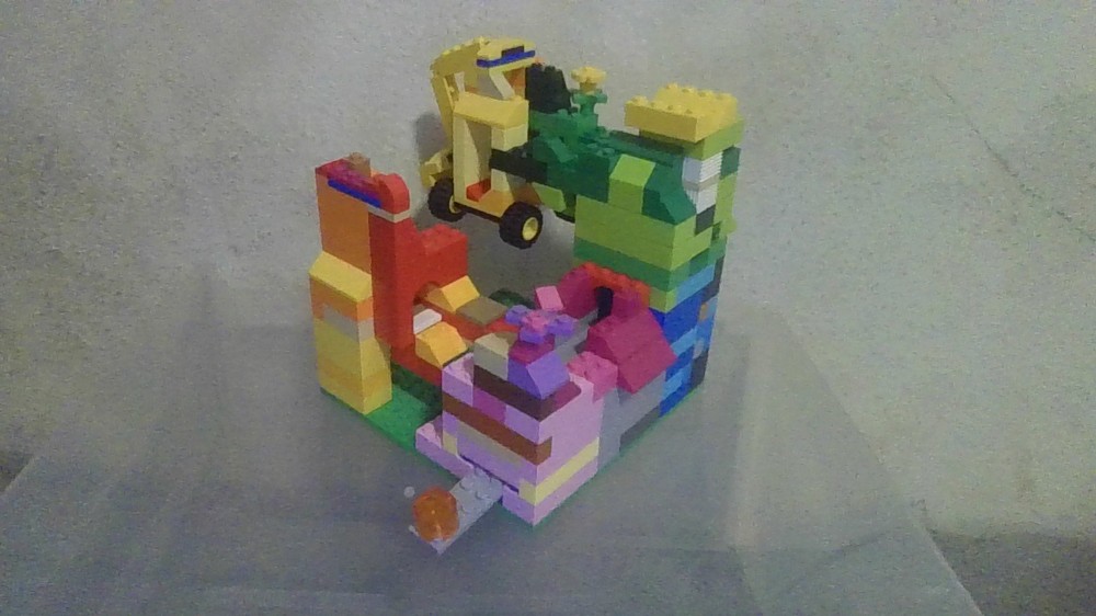 Lego Marble Track