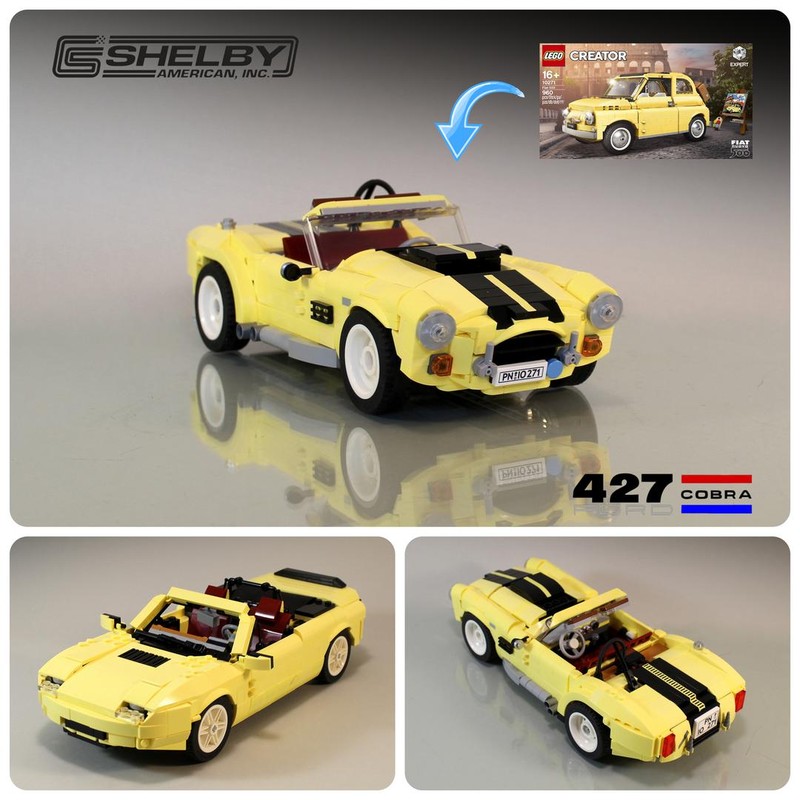 Lego 10271 (2in1) AC Cobra and Mazda Miata MX5