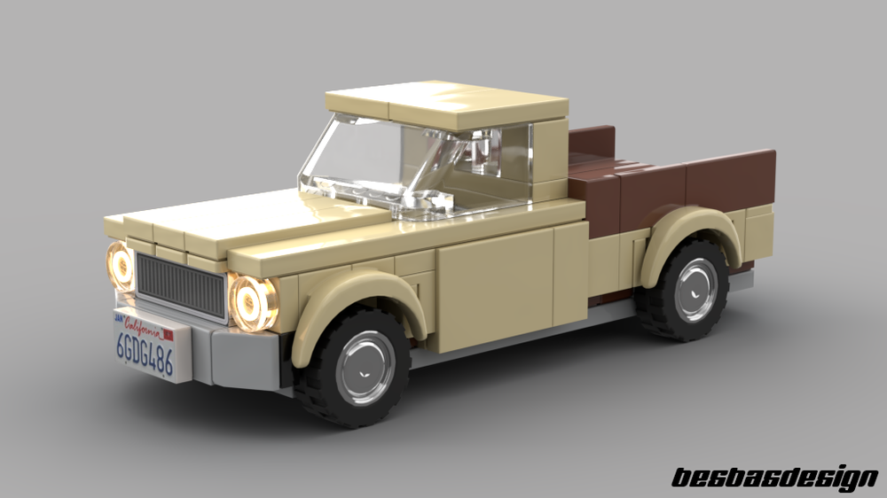 Lego Pickup Truck 5 wide
