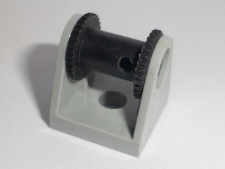 Lego String Reel 2 x 2 Holder with Black Drum (2584 / 2585)