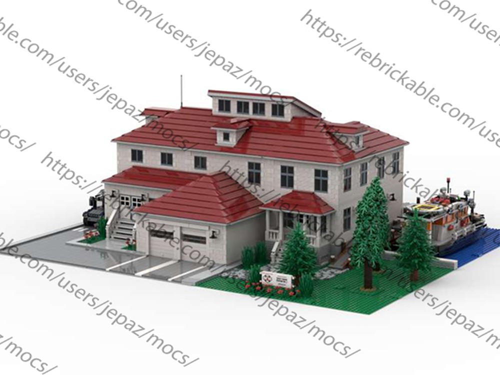 Lego Coast Guard Station