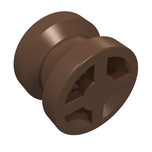 Lego Wheel 8 x 6 / Brown