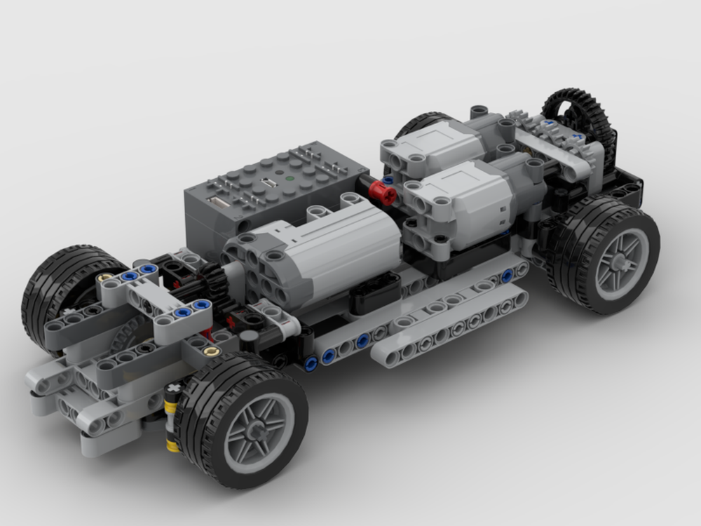 Lego The 4-wheel-drive rc car