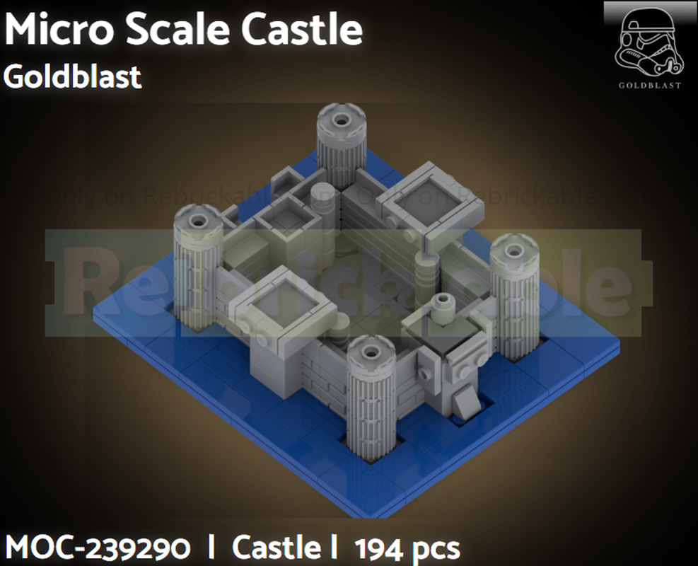 Lego Micro Scale Castle
