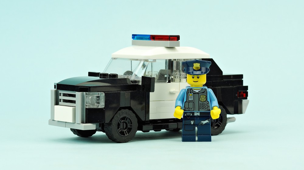 Lego Police patrol car