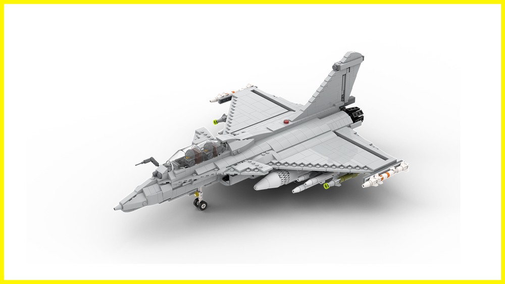 Lego Dassault RAFALE | 1:33 Minifigure Scale (v2)
