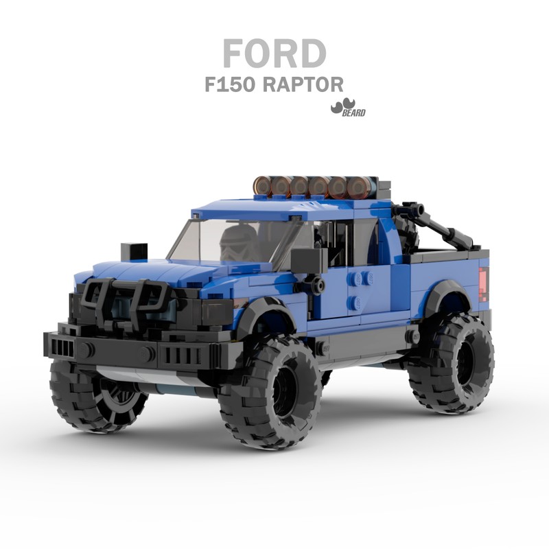 Lego FORD F150 RAPTOR 8wide