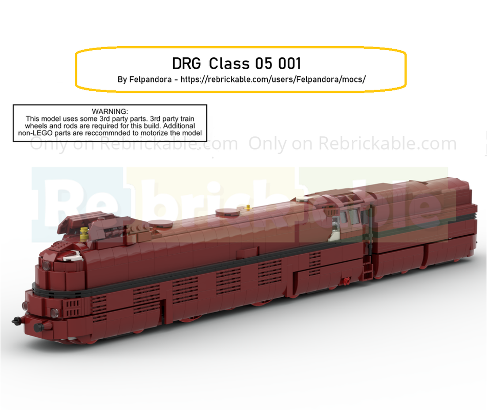Lego DRG Class 05 001