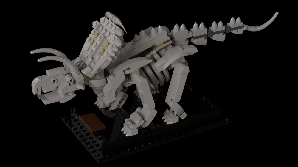 Lego Albertaceratops Fossil