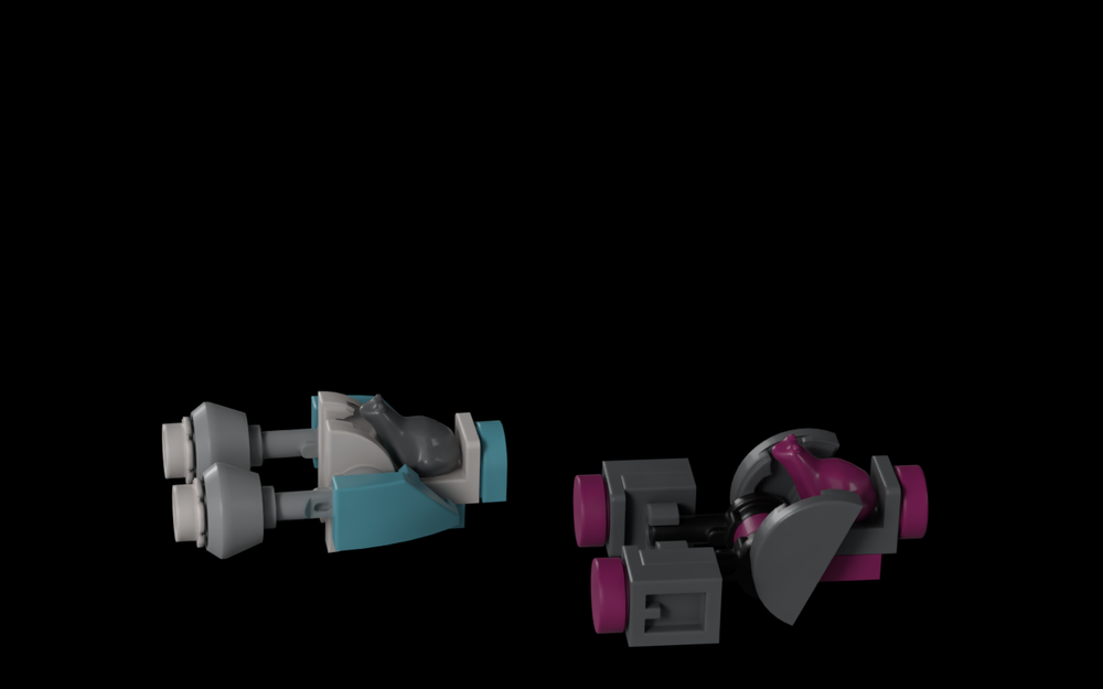 Lego Gen 1 Frog Podracers