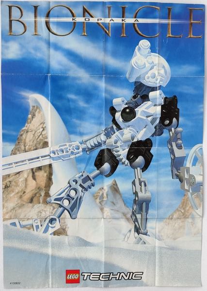 Lego 2001 Mini Bionicle - Kopaka (4130832)