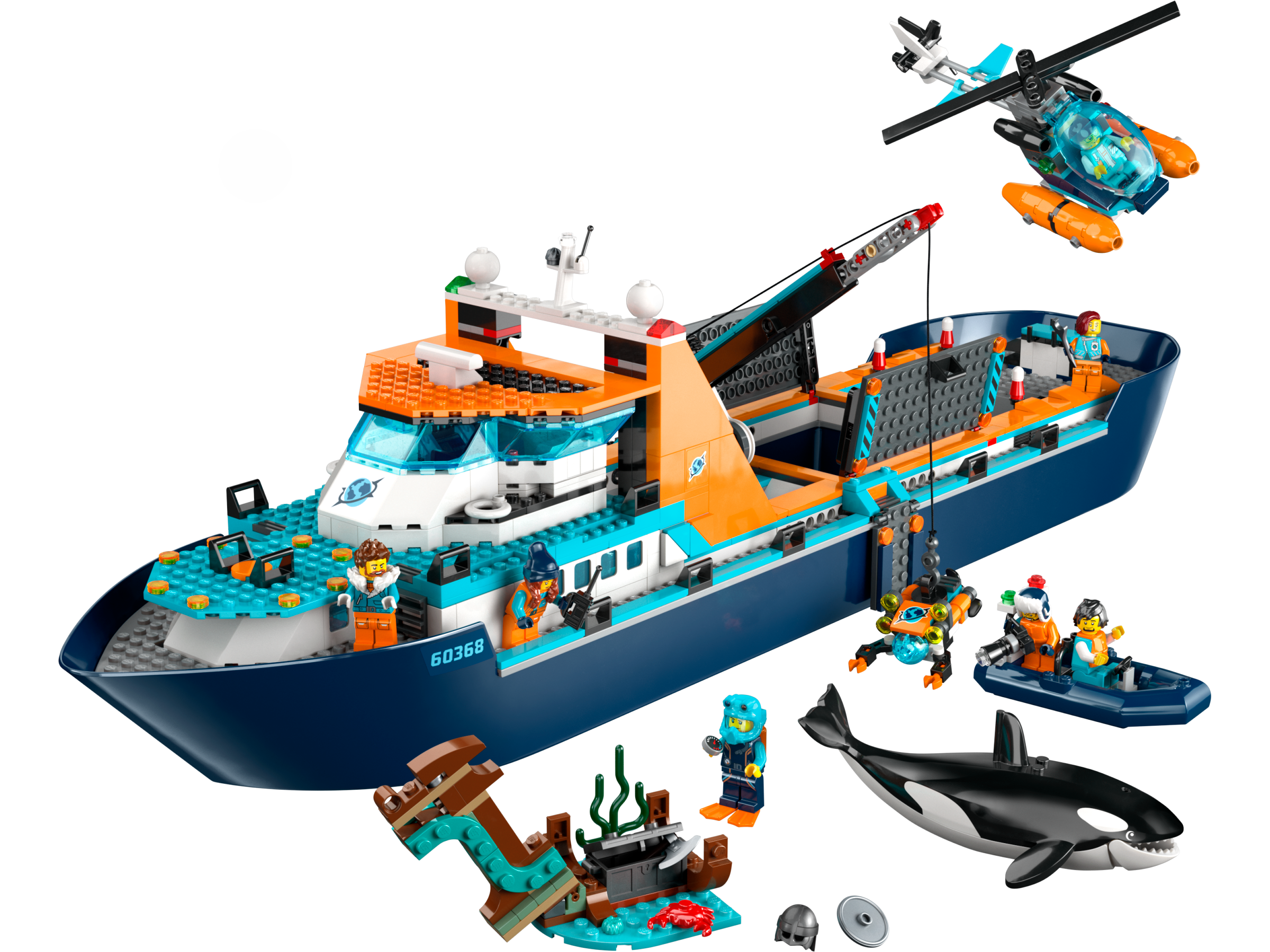 Lego Arctic Explorer Ship