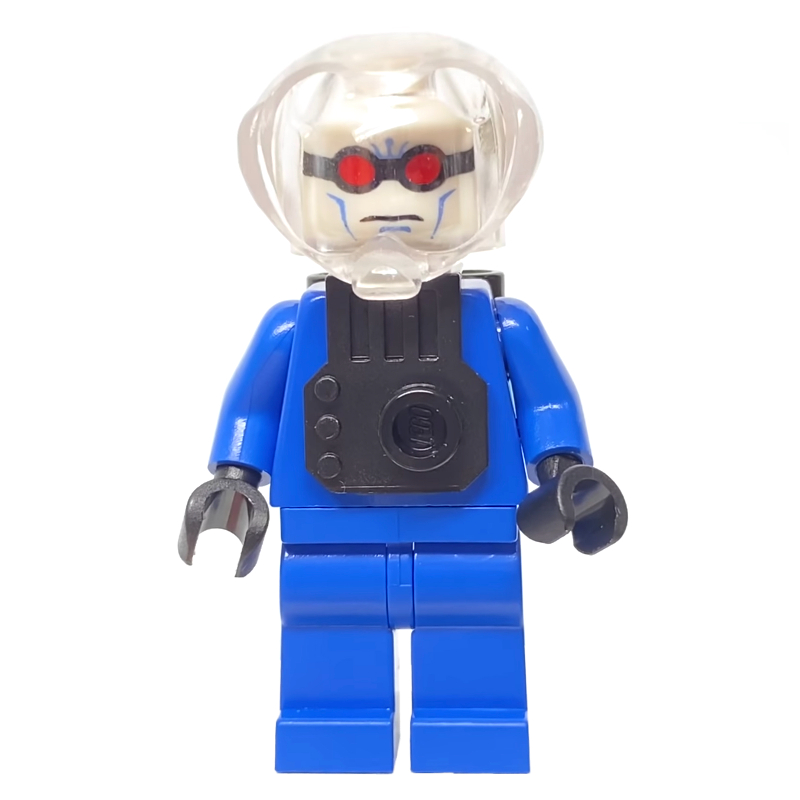Lego Mr. Freeze with Plain Blue Torso