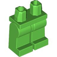 Lego Hips  and Legs Plain / Bright Green