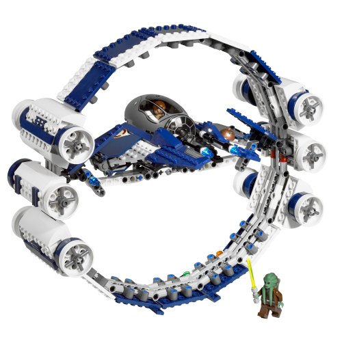 Lego Jedi Starfighter with Hyperdrive Booster Ring