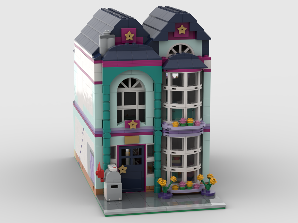 Lego Andrea's House Modular Version
