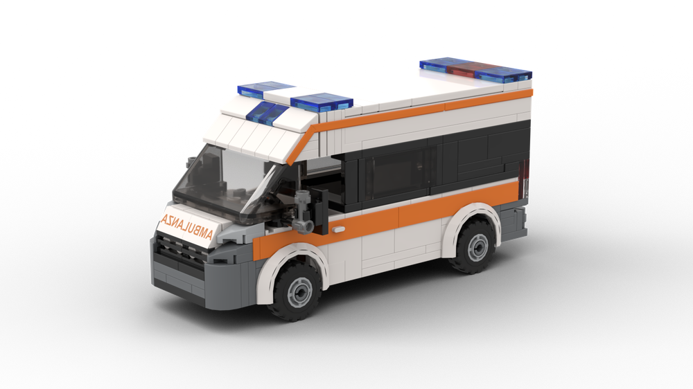 Lego Fiat Ducato Ambulanza
