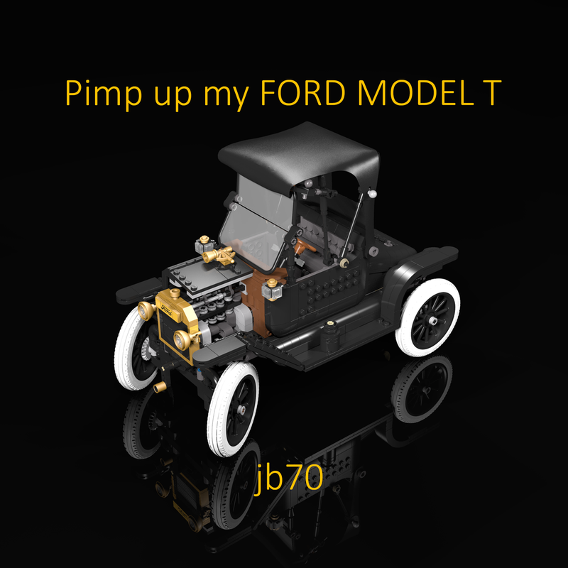 Lego 11376 - Pimp up my Ford MODEL T