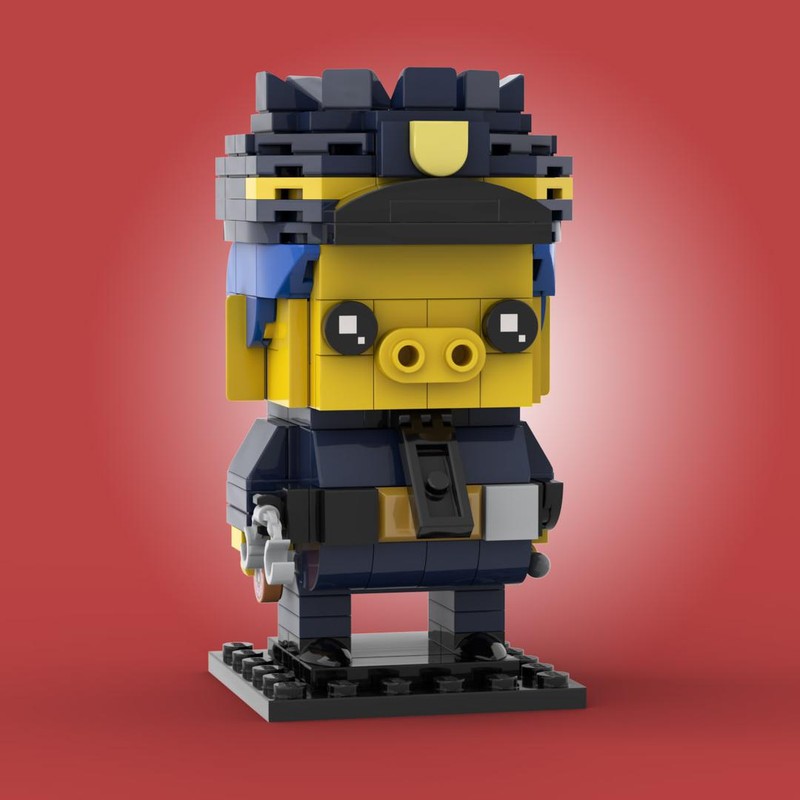 Lego Chief Wiggum The Simpsons