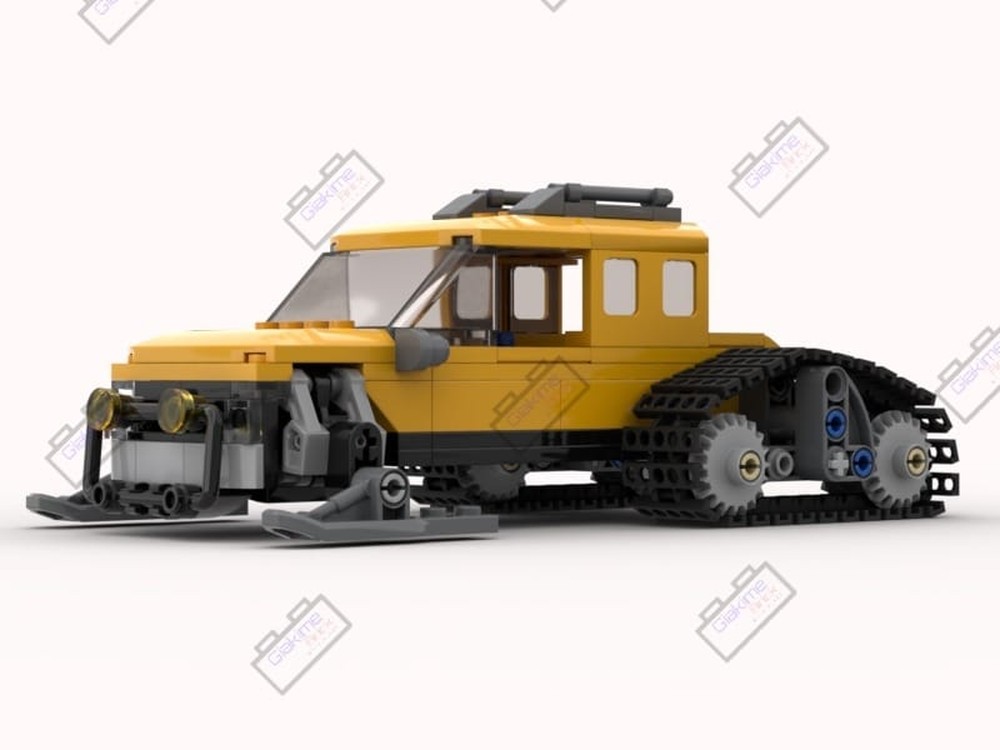 Lego Jungle Explorer trasformed SNOW EXPLORER