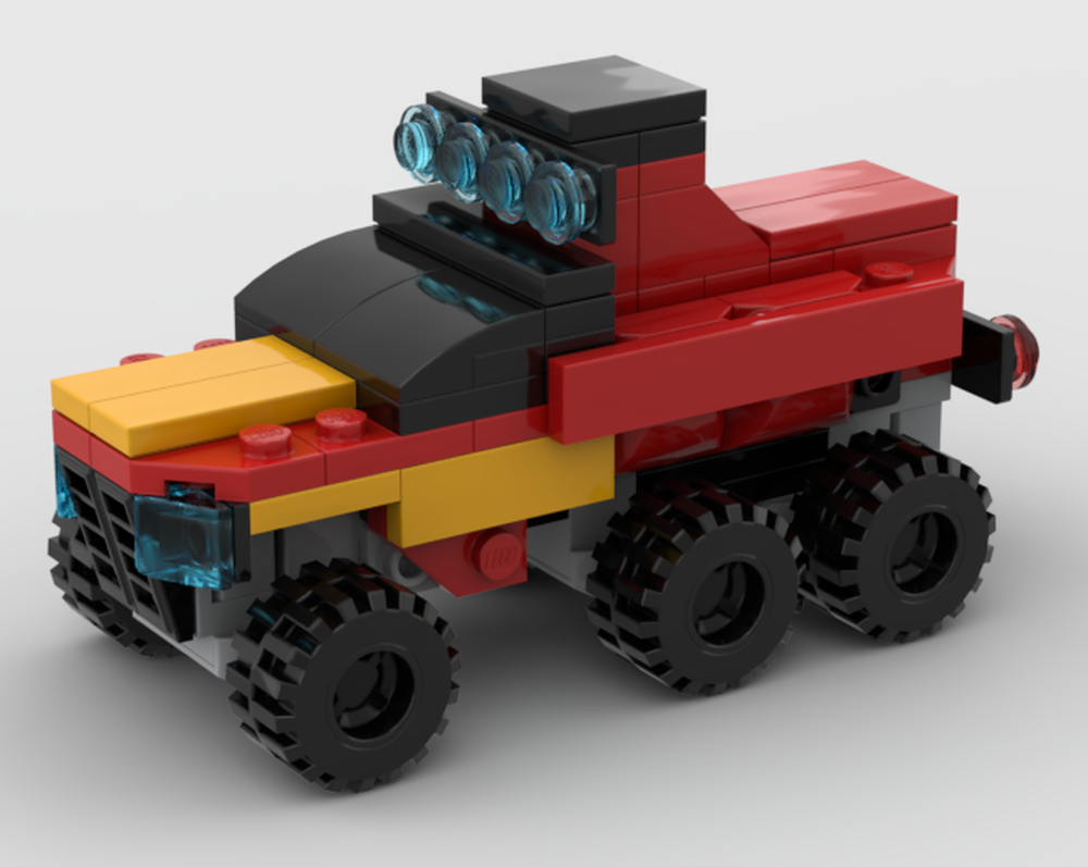 Lego 6x6 Heavy Duty Off-Road Truck