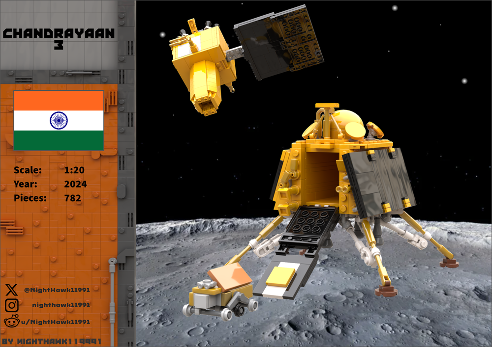 Lego Chandrayaan 3 1:20