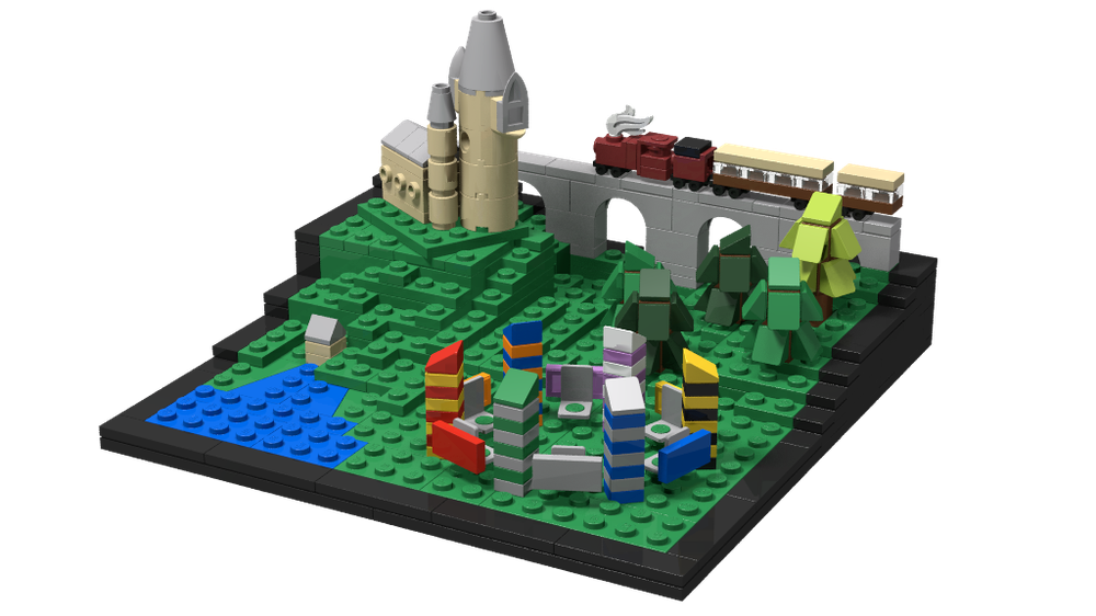 Lego A Wizarding World in Miniature