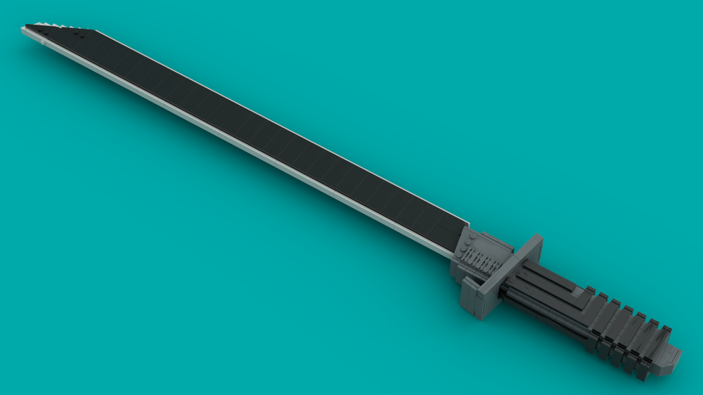Lego Life-size Darksaber!