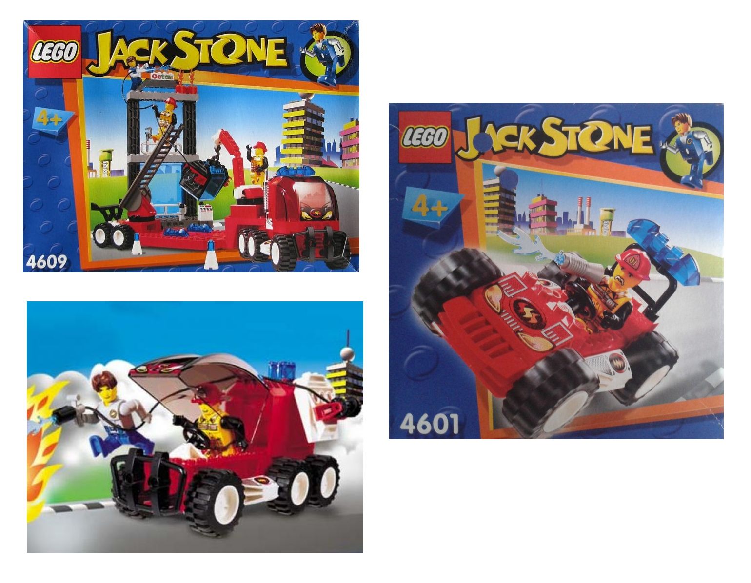 Lego Jack Stone Fire Rescue Kit