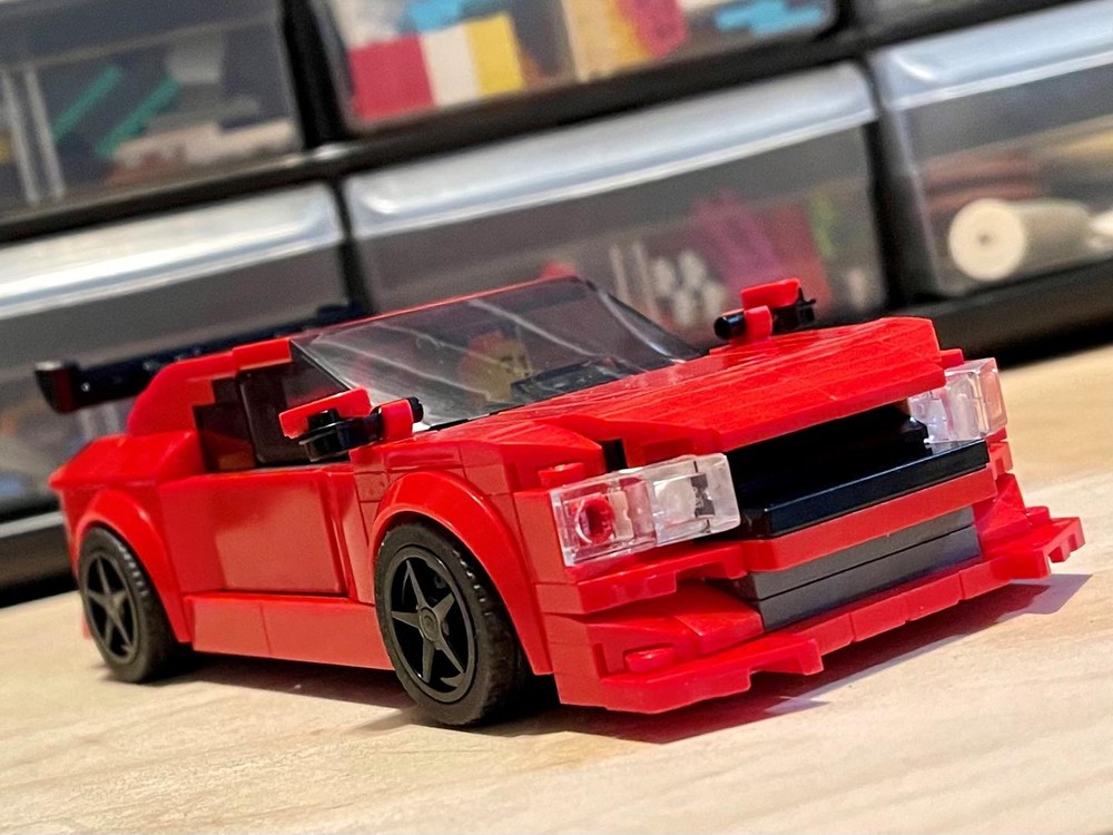 Lego Mitsy Lancer Evo - Red