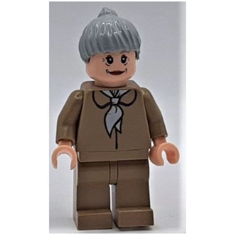 Lego Aunt May in Dark Tan Outfit