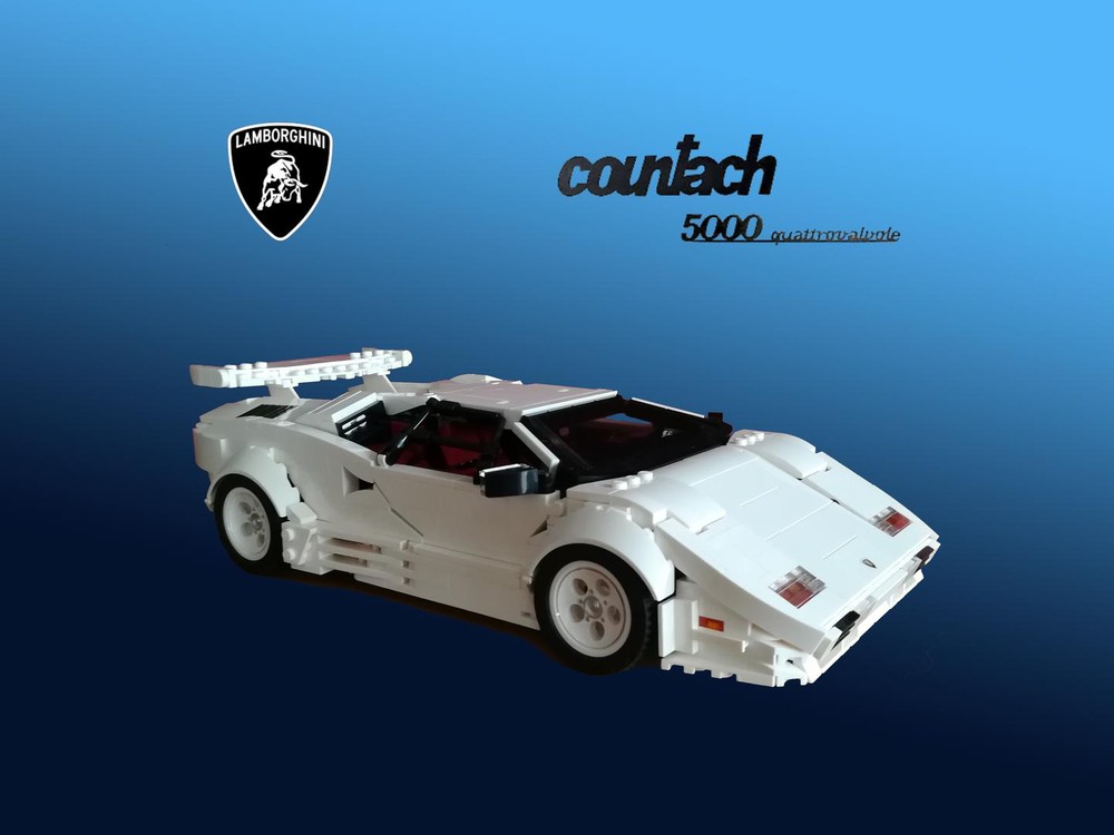 Lego Lamborghini Countach LP5000 QV