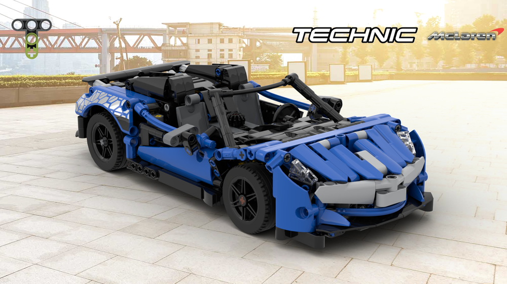 Lego 42123 McLaren 600LT Spider - alternate build