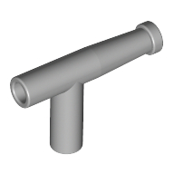 Lego Equipment Hose Nozzle Simple / Light Bluish Gray