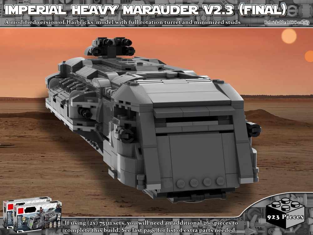 Lego Imperial Heavy Marauder v2.3 (Final)