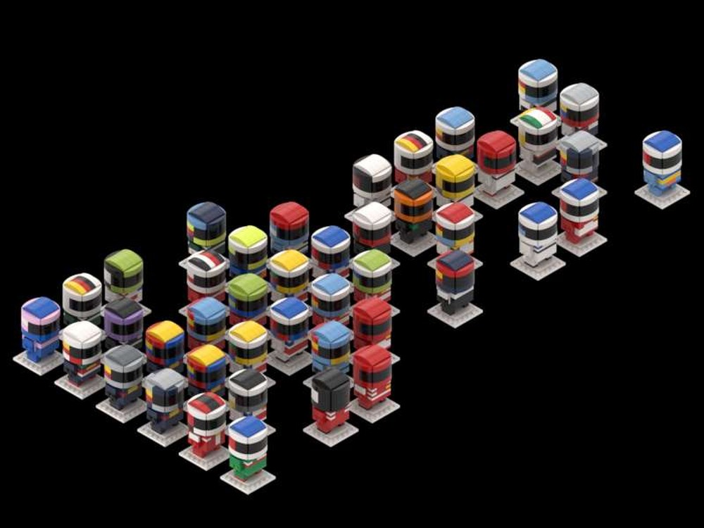 Lego Brickheadz Big Formula 1 Collection