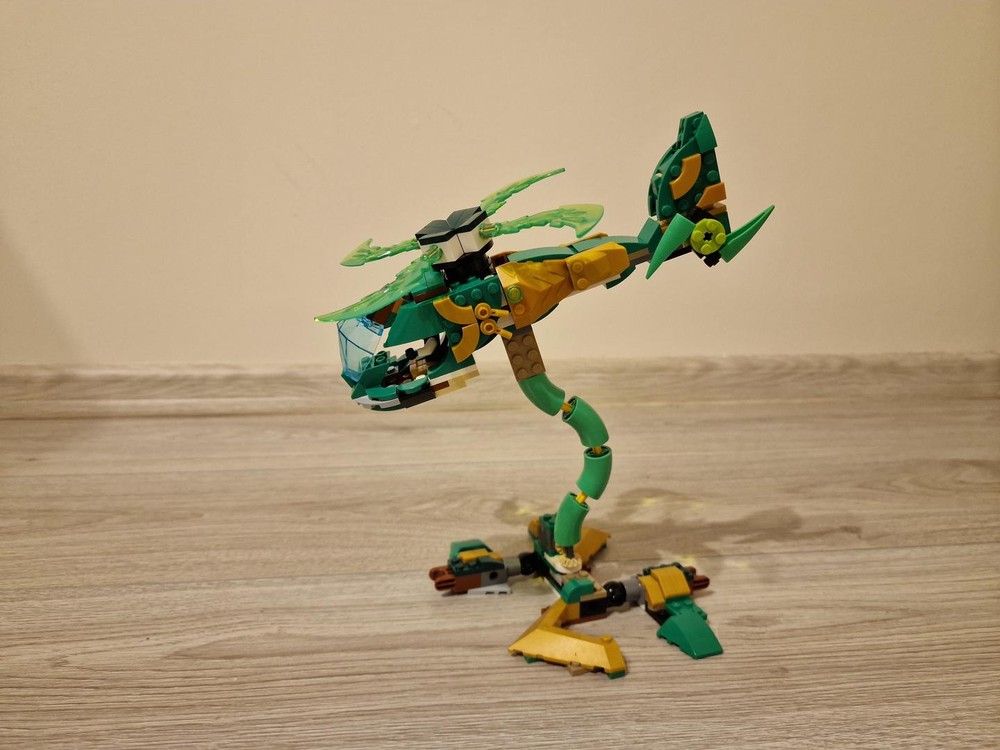 Lego Lloyd's forest helicopter