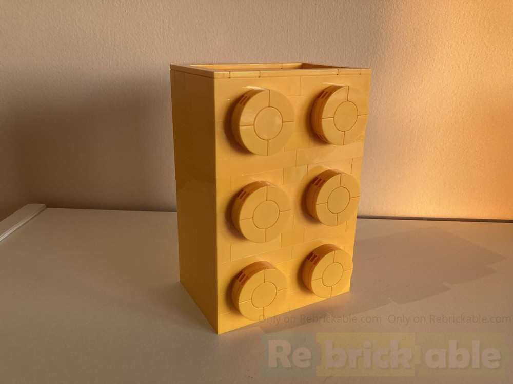 Lego 2 x 3 Lego Brick Vase