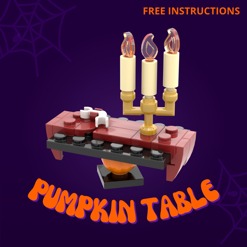 Lego Pumpkin Table
