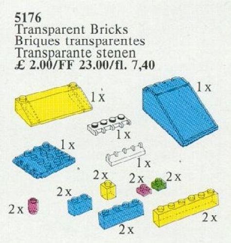 Lego Transparent Bricks
