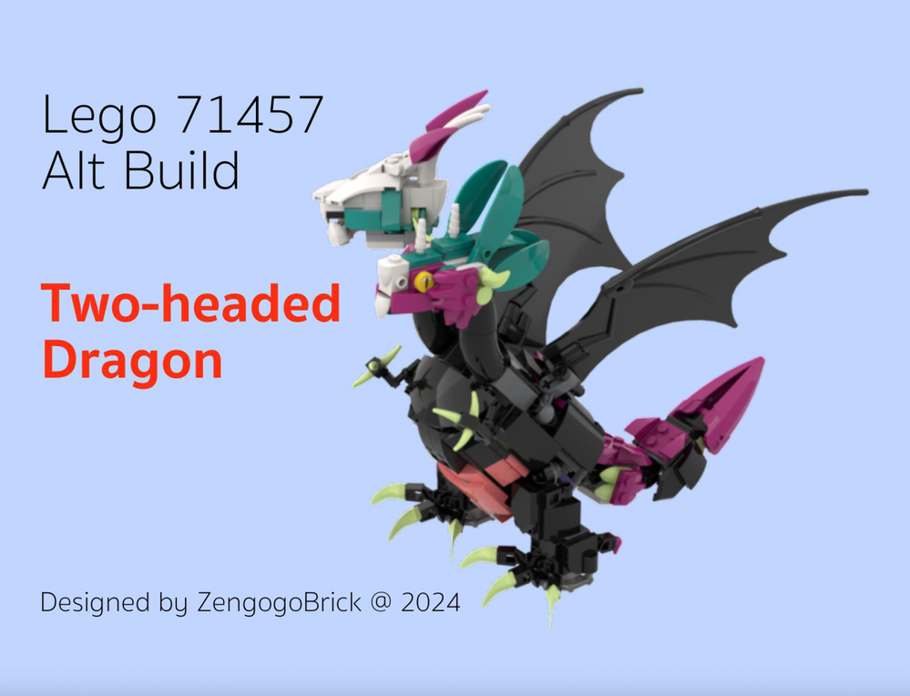 Lego 71457 Two-headed Dragon